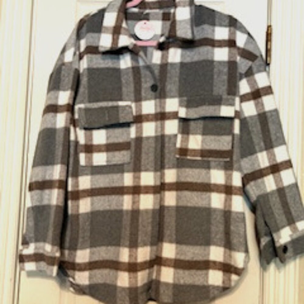 Womens Flannel Shacket